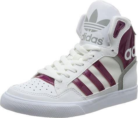 adidas high top weiß marinerot|Adidas High Top Shoes .